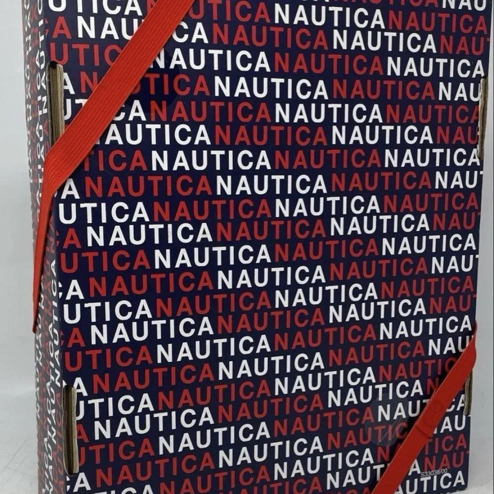 NWT Nautica Backpack, Zip Case, and Key Fob 3 piece set in Gift Box